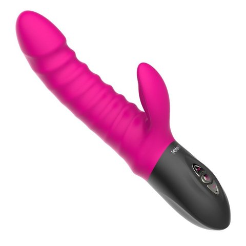 Пульсатор-кролик Leten Vibrator Passionate з підігрівом і вібрацією клиторального відростка 7159 фото